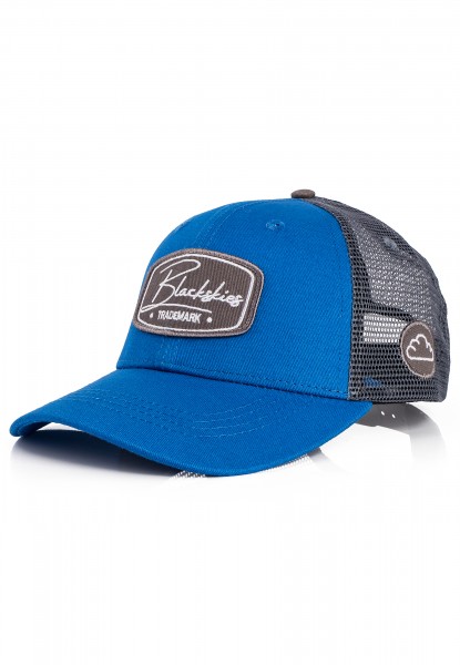 Blackskies Razor Trucker Hat Cap Baseball Blue Grey Mens Mesh