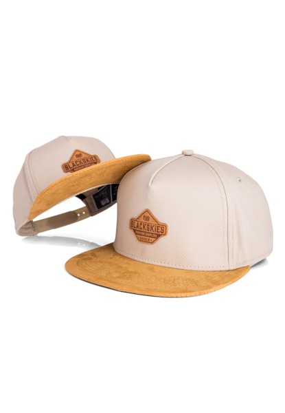 Essentials Snapback Cap Set of 2 - Adult-Child - Beige-Brown-Brown