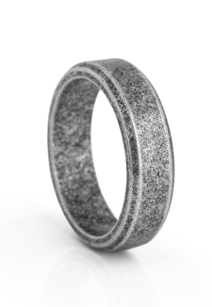 Purus Ring Antiksilber