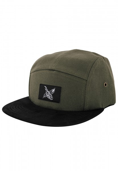 Port Louis 5-Panel Cap - Olive-Black