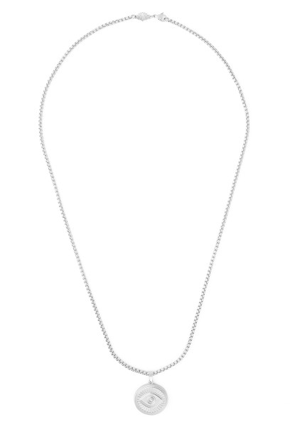 Astra Pendant / Necklace Silver 70 cm