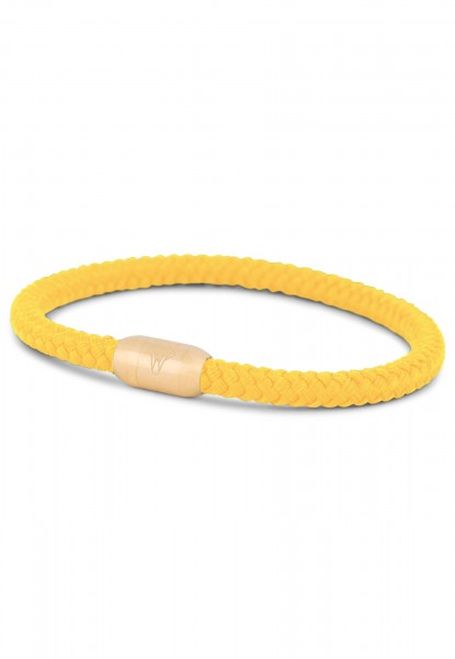 Bracelet en Nylon Silvus - Or mat - Beige