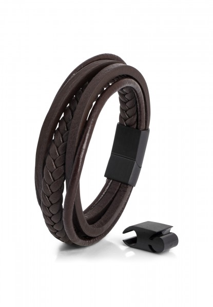 Pax Bracelet Matte Black - Brown