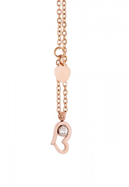 Animus Necklace Rose Gold 60 cm