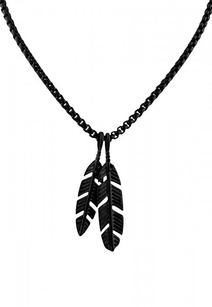 Levitas Pendant / Necklace Matte Black 90 cm