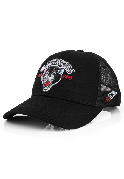 Traditional Tattoo Trucker Cap Panther Triple-Black