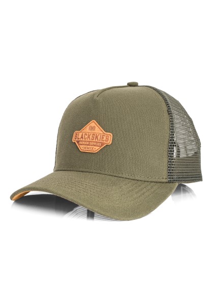 Essentials Trucker Cap Olive-Olive-Brown
