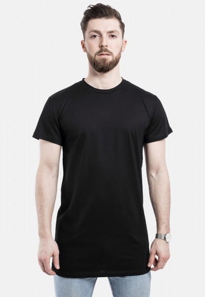 Longline Under T-Shirt Black