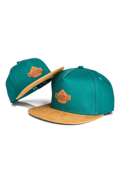 Essentials Snapback Cap Set of 2 - Adult-Child - Tealgreen-Brown-Brown