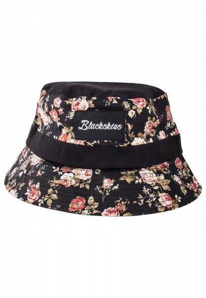 Blackskies Black Beauty Bucket Hat Fisher Floral Rose