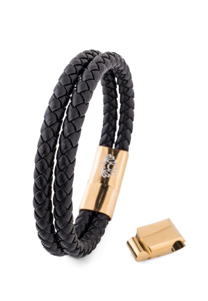 Simplicitas Bracelet Gold - Black