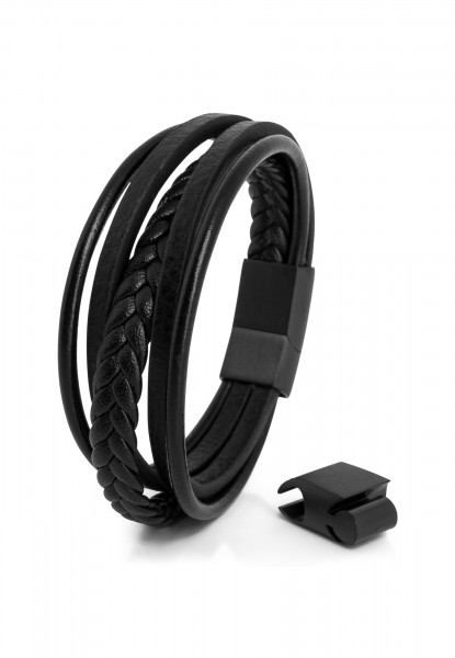 Bracelet Pax Noir Mat - Noir