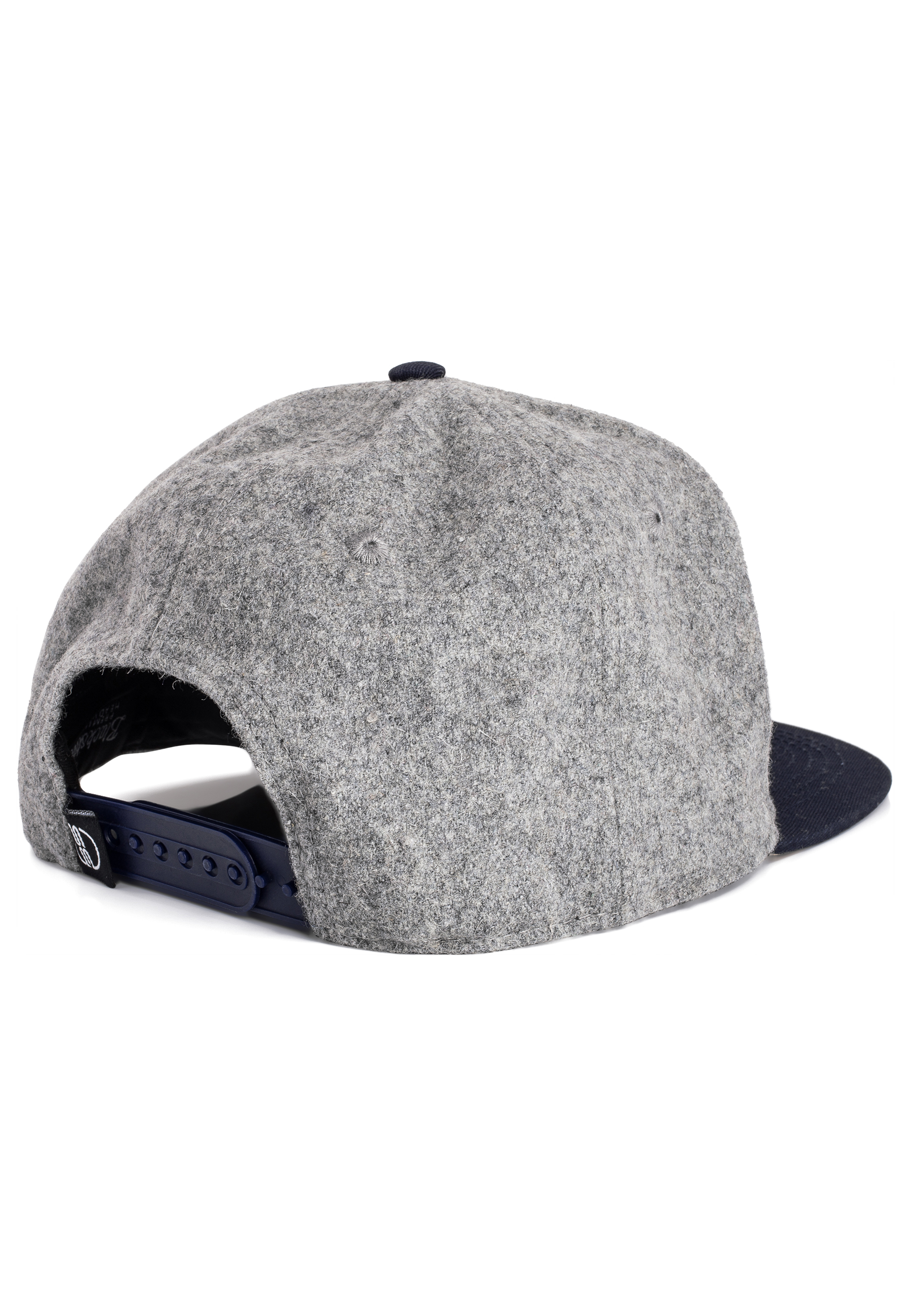 Grey black flannel cap clearance