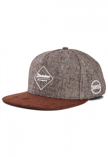 Casquette Baal Snapback - Marron-Suede