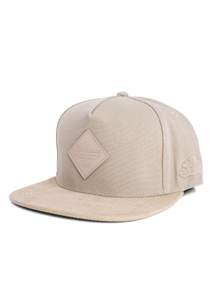 Casquette Port Blair Snapback - Beige-Suede