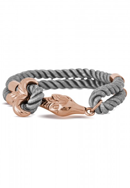 Bracelet Vulpes en or rose - Gris