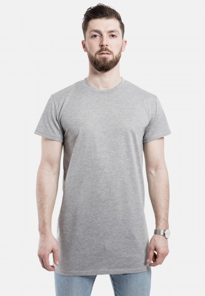 Sous T-Shirt Longline Gris