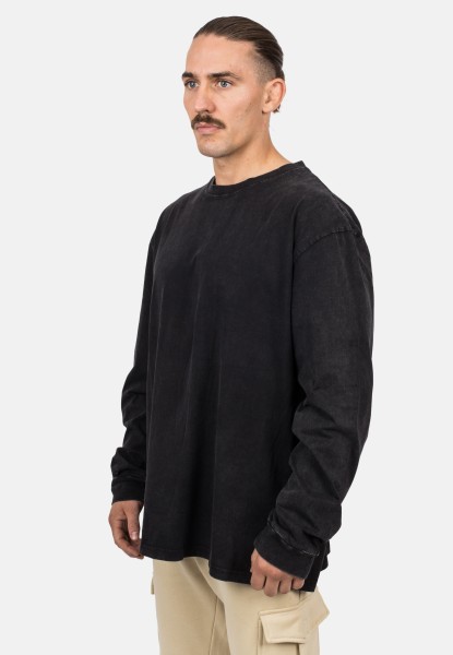 トップス Vintage big long tee / BLACK LONG SLEEVE T-SHIRT【L】/『X'mas COLLECTION produced by