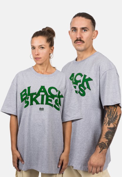 Oversized Team T-Shirt - Grey-Green