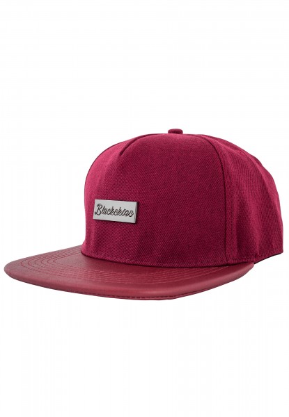 Vanguard Snapback Cap - Rubinrot