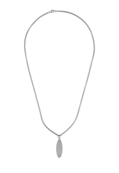 Nalu Surf Board Colgante / Collar Plata 70 cm