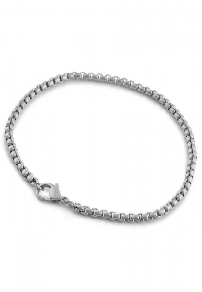Bacas Chain Link Bracelet Silver