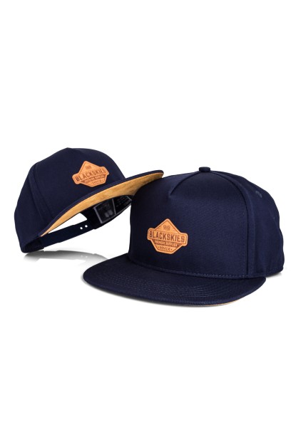 Essentials Snapback Cap Set of 2 - Adult-Child - Navy blue-Navy blue-Brown
