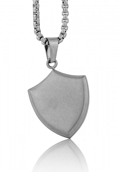 Insignia Pendant / Necklace Antique Silver