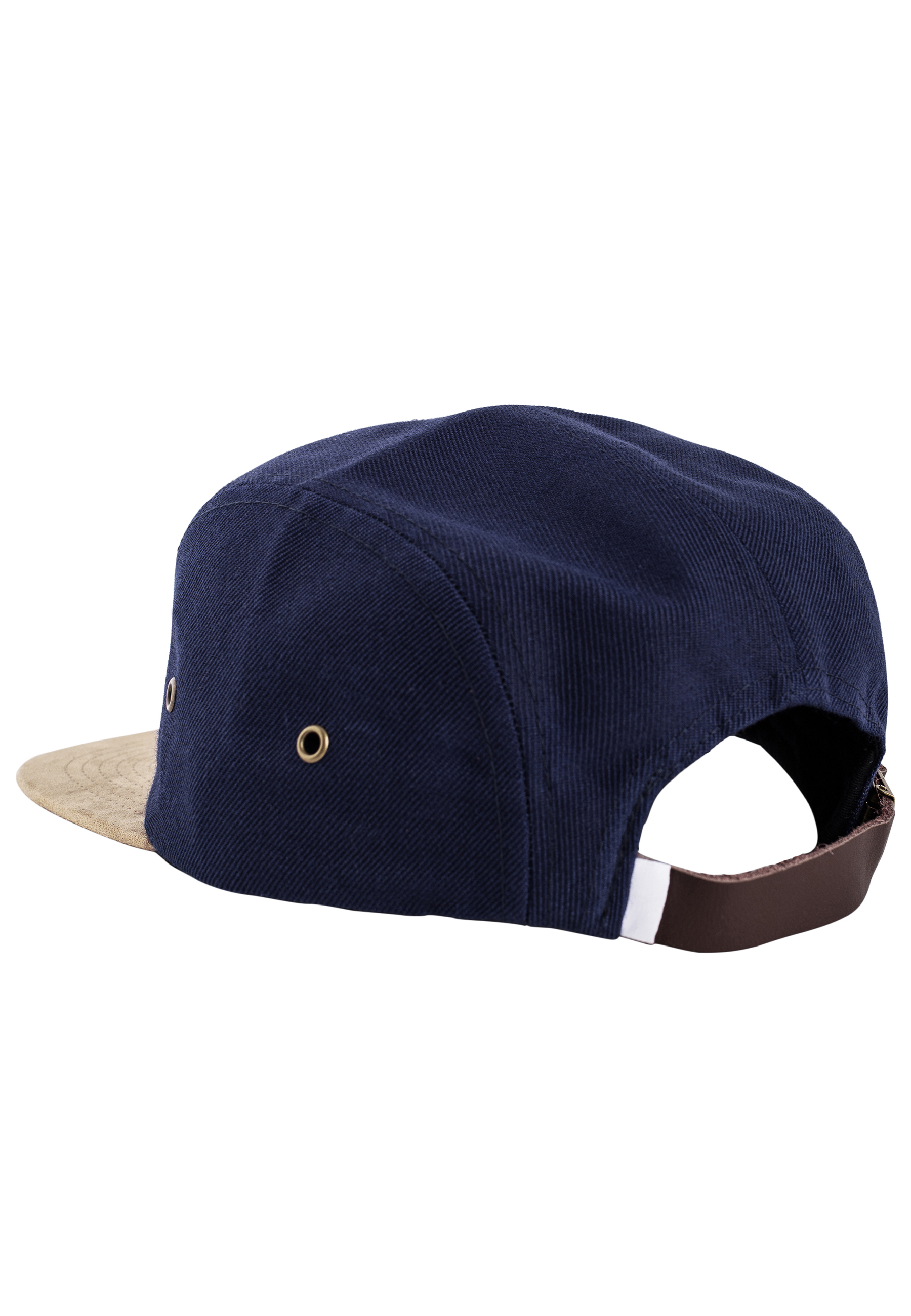 Port Royale 5-Panel Cap - Blue-Suede - Blackskies Online Shop | Blackskies
