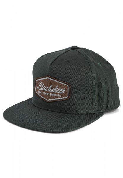 Oasis Snapback Cap Forest Green-Brown
