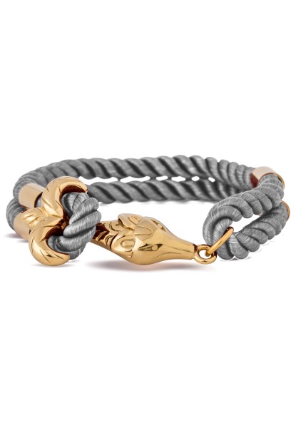 Vulpes Armband Gold - Grau