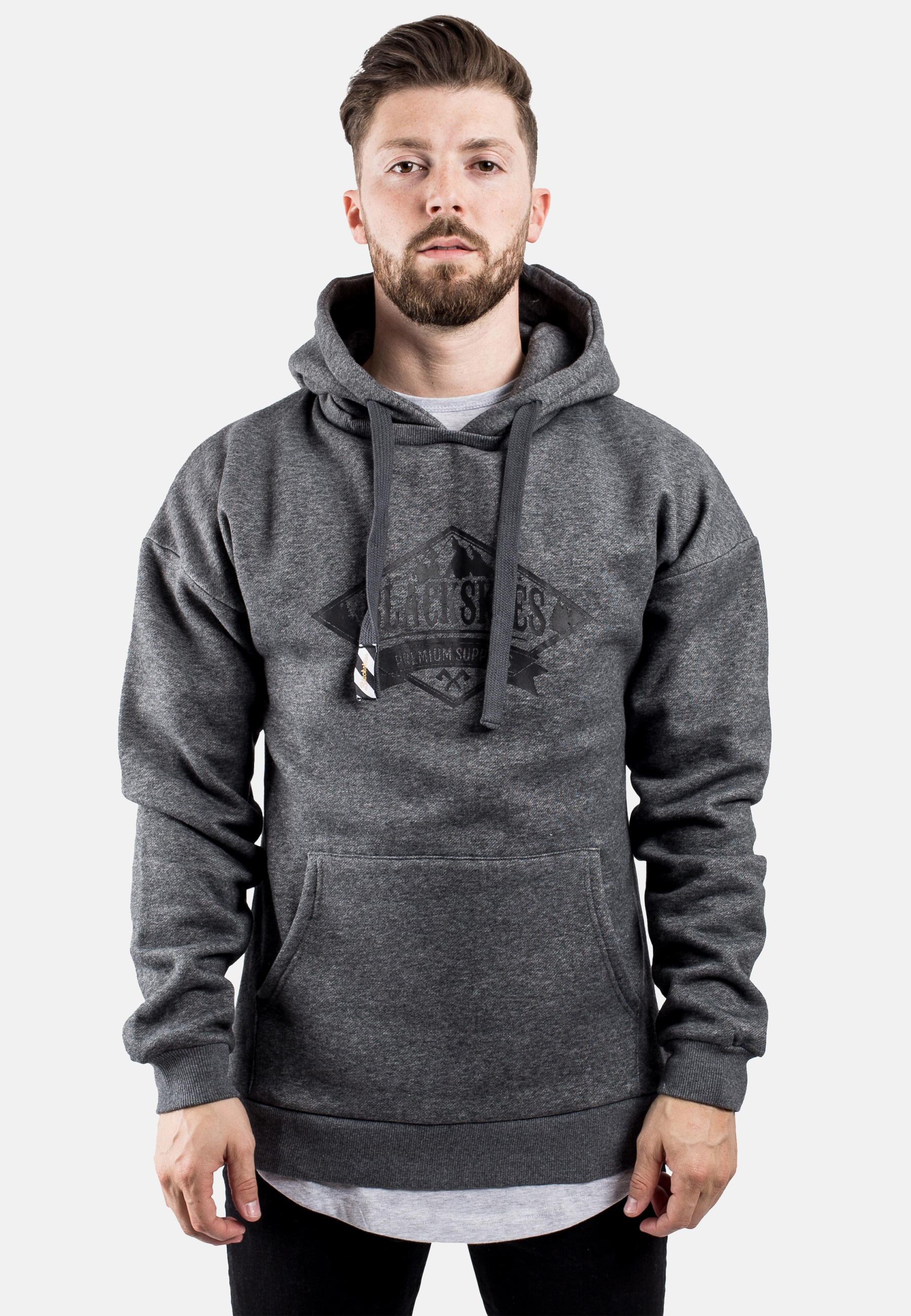 Reversible Hoodie Charcoal - Blackskies Online Shop | Blackskies