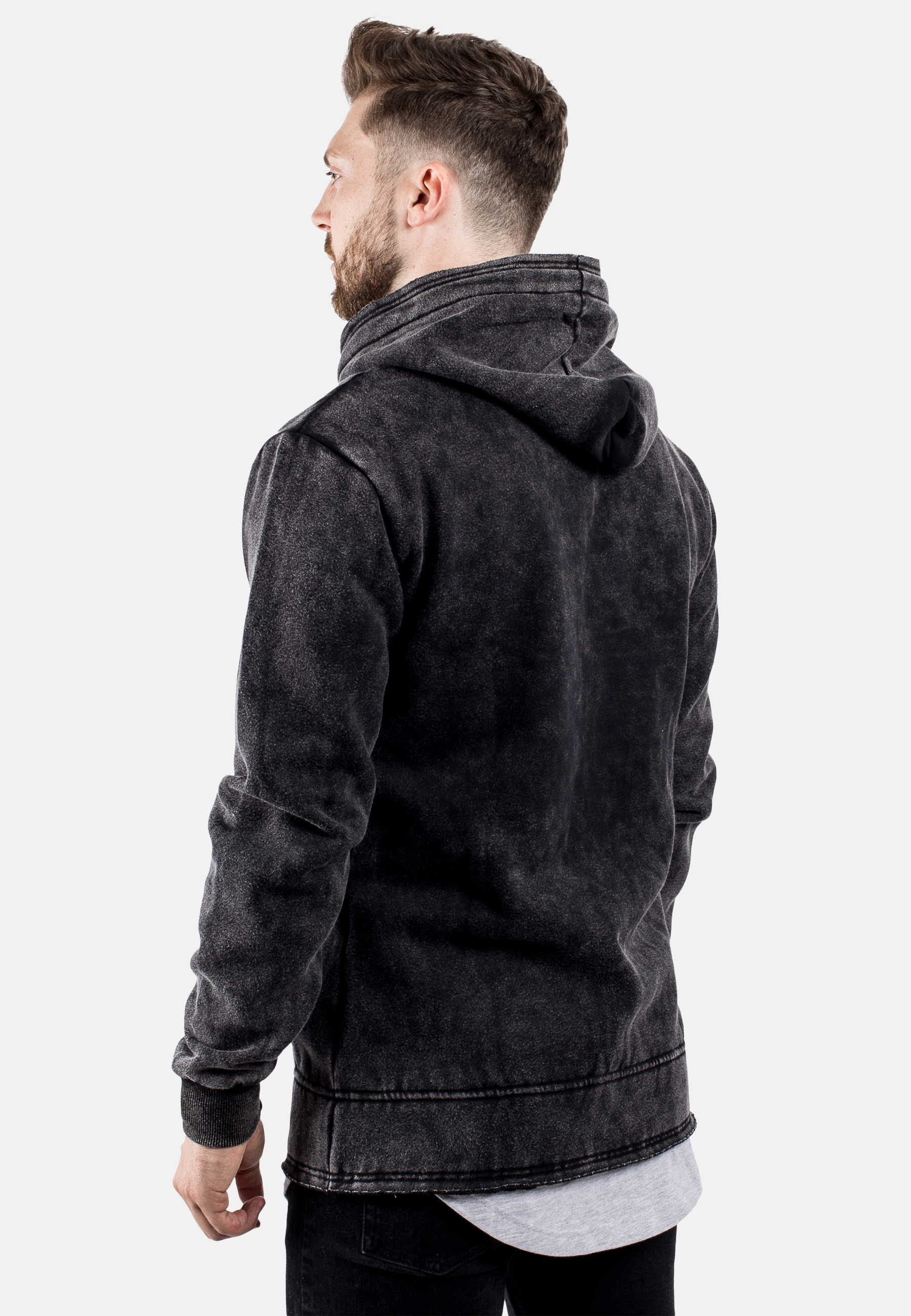Acid wash hoodie
