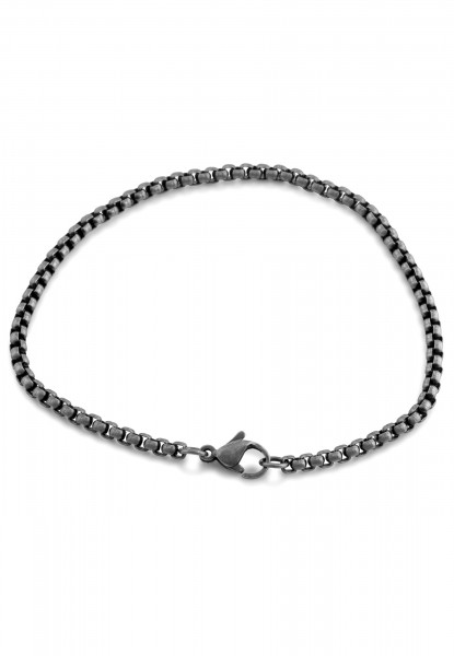 Bacas Chain Link Bracelet Antique Plata