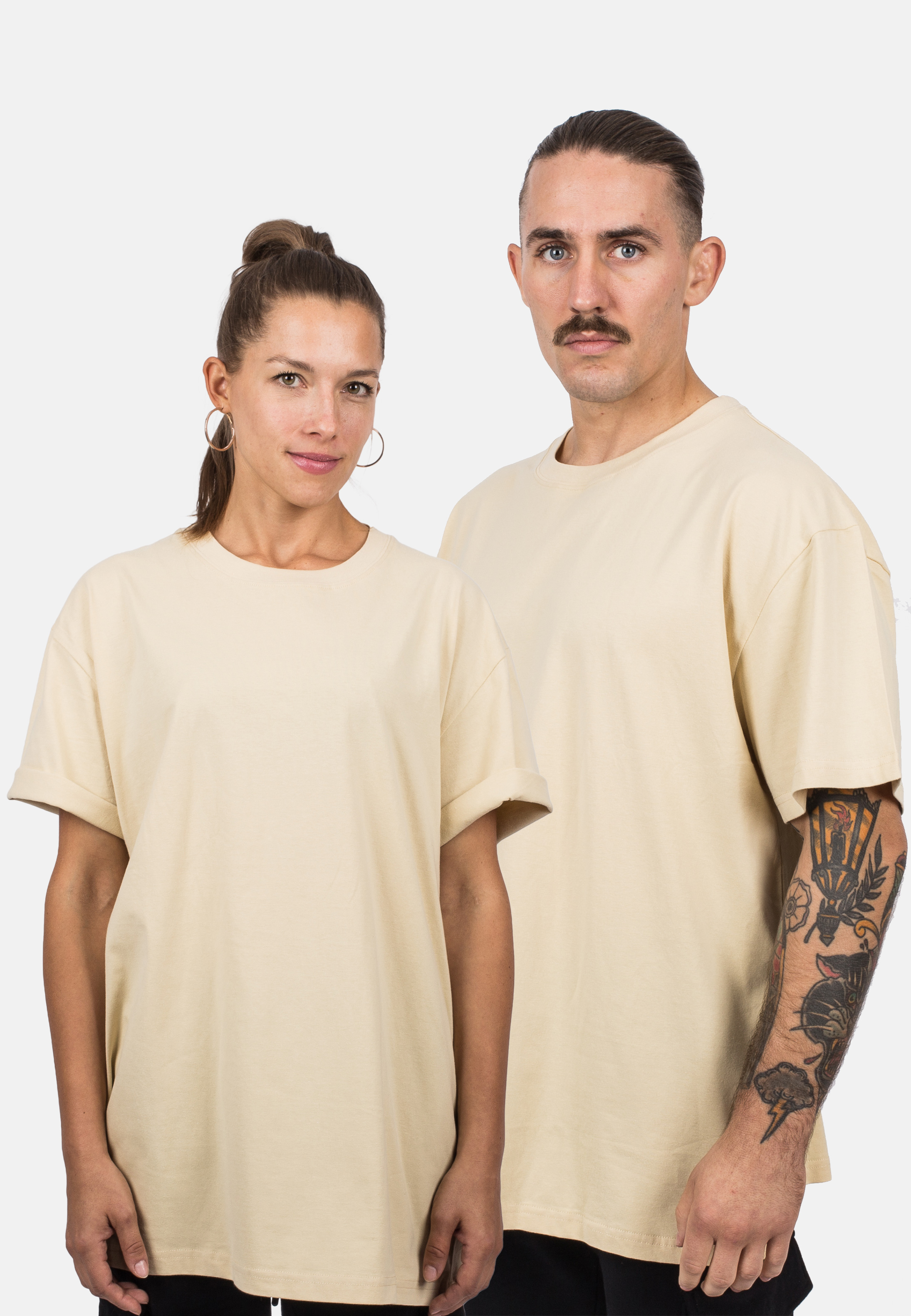 Oversized T-Shirt - Sand - Blackskies Online Shop