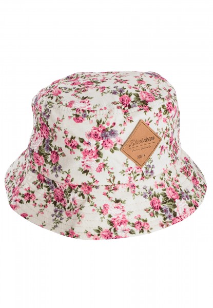 [KOOKEESEE] ★ Flower bucket hat Sun Flower safari bucket hat (Black) - KOOKEESEE | 60
