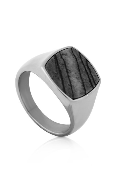 Opul Ring Silber-Labradorite